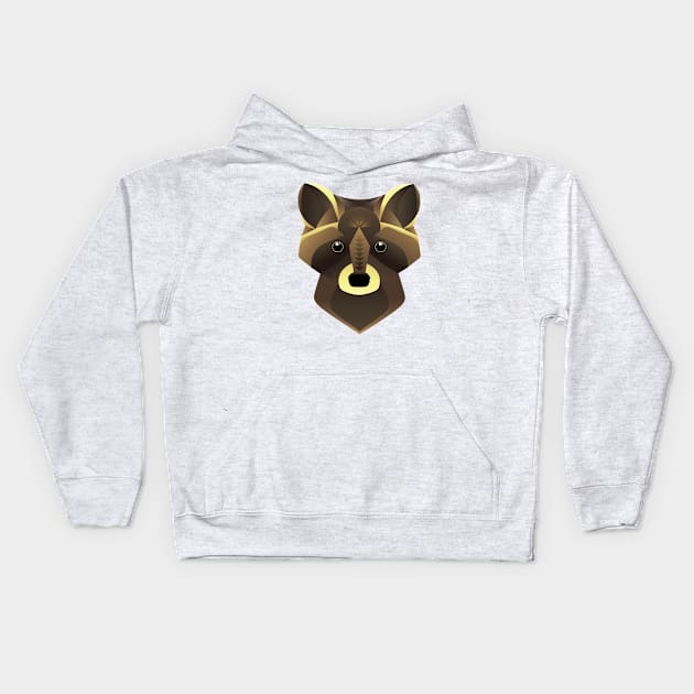 Raccoon Kids Hoodie by CMcIlraith